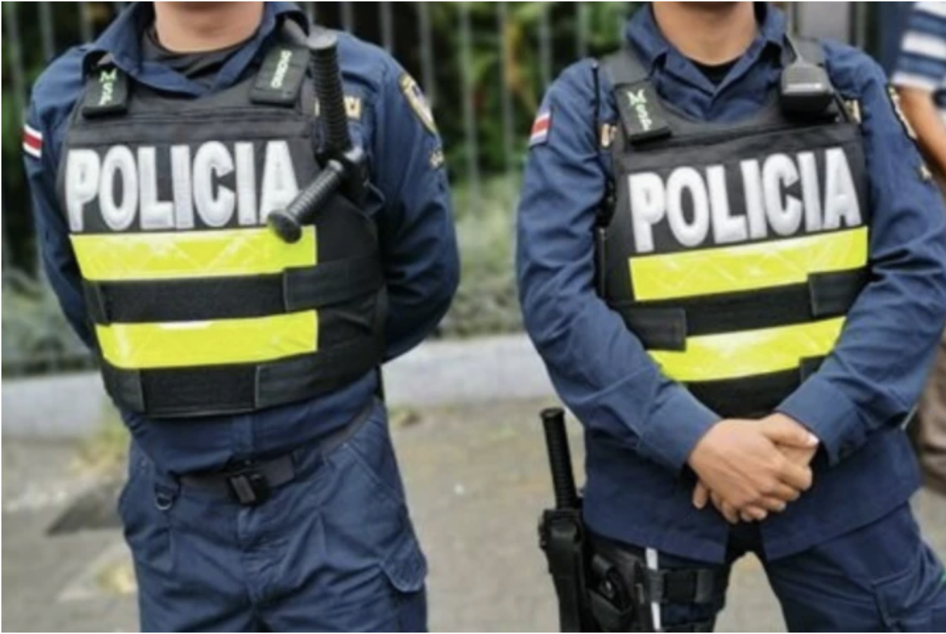 Agentes del orden en Costa Rica
