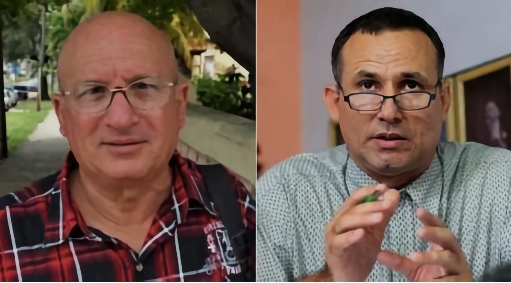 Félix Navarro y José Daniel Ferrer, opositores cubanos / Foto: web del OCDH