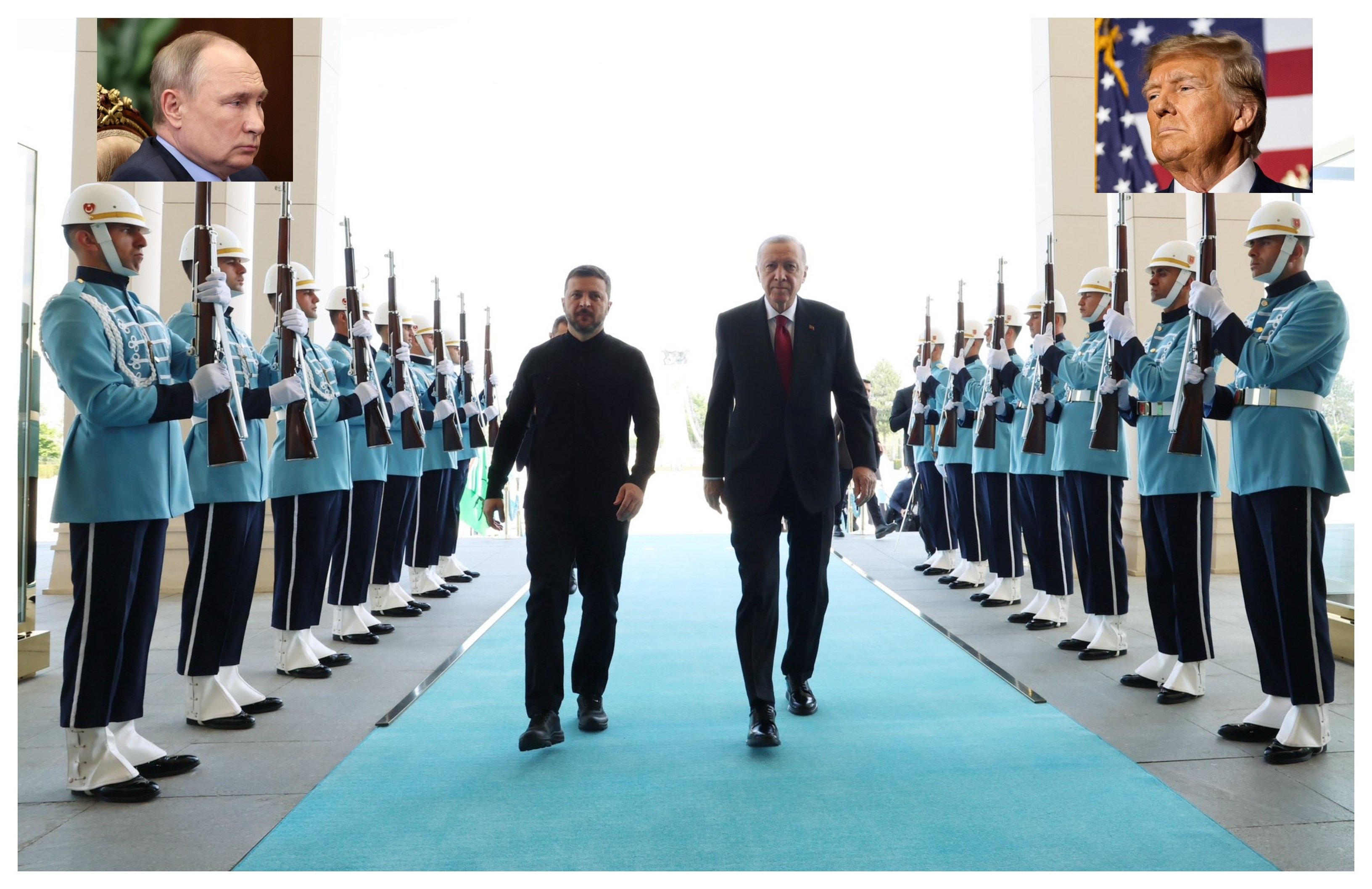 El numerito del jueves en Turquía no sólo consistió en el jueguecito del Kremlin sino en contemplar al fanático fundamentalista Recep Erdogan como el amigo de Zelenski