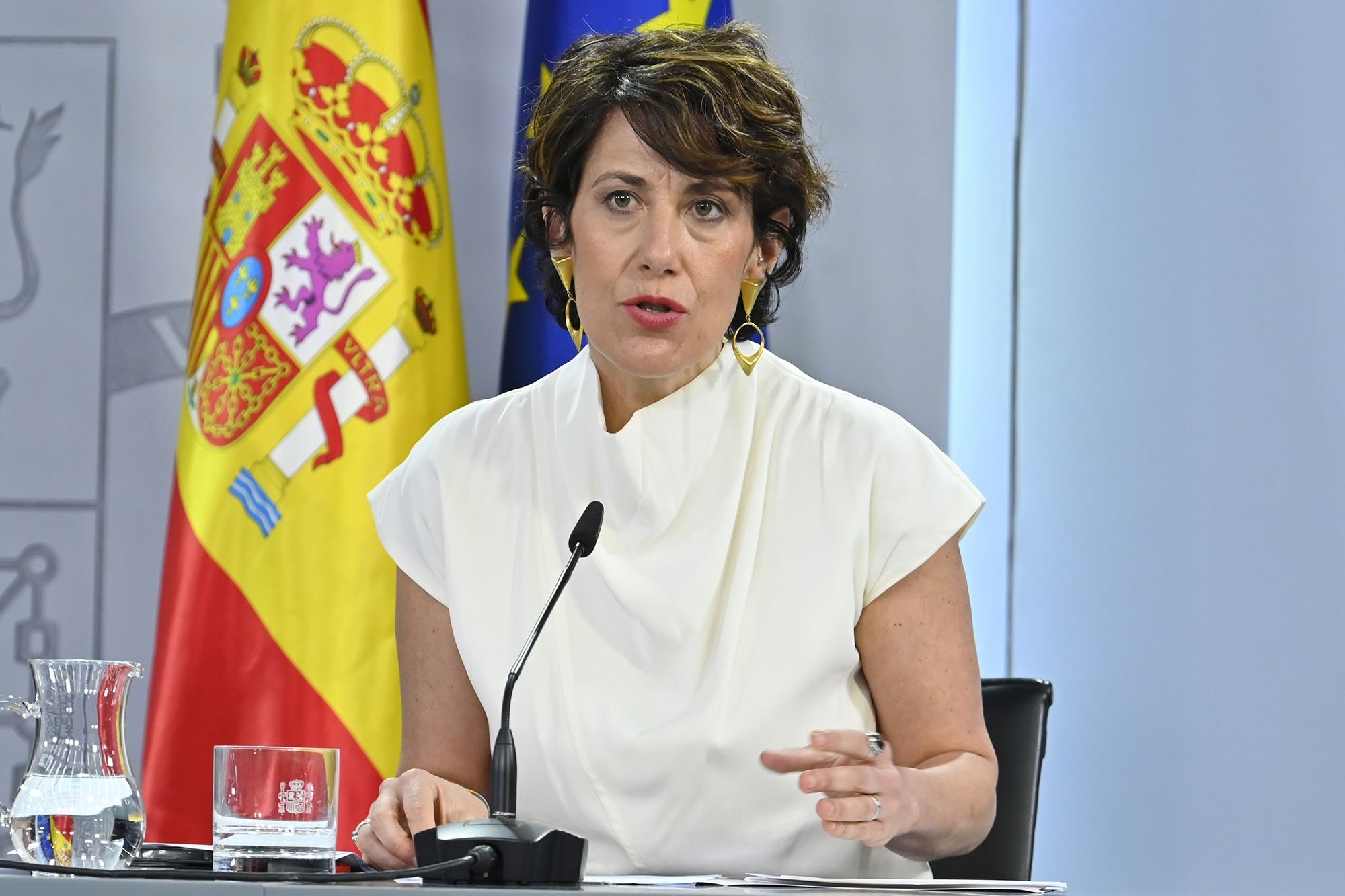 Histórica ministra Elma Saiz