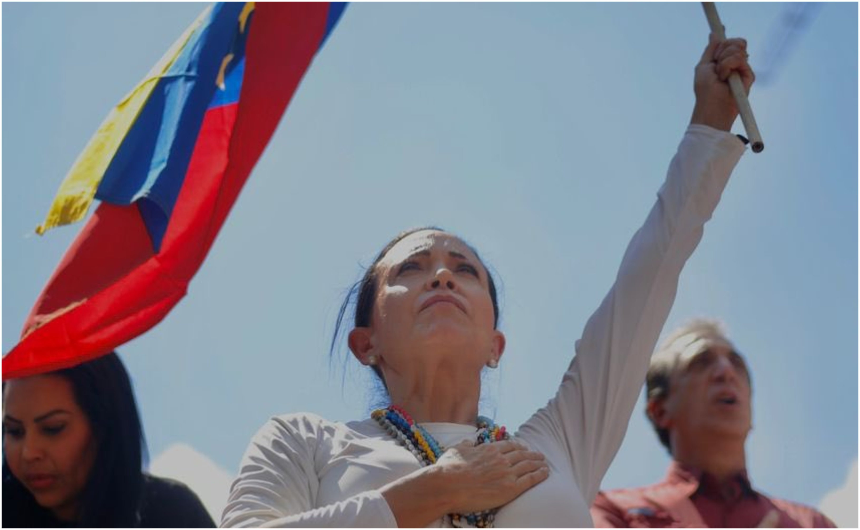  María Corina Machado, una mujer valiente que planta cara al dictador Maduro