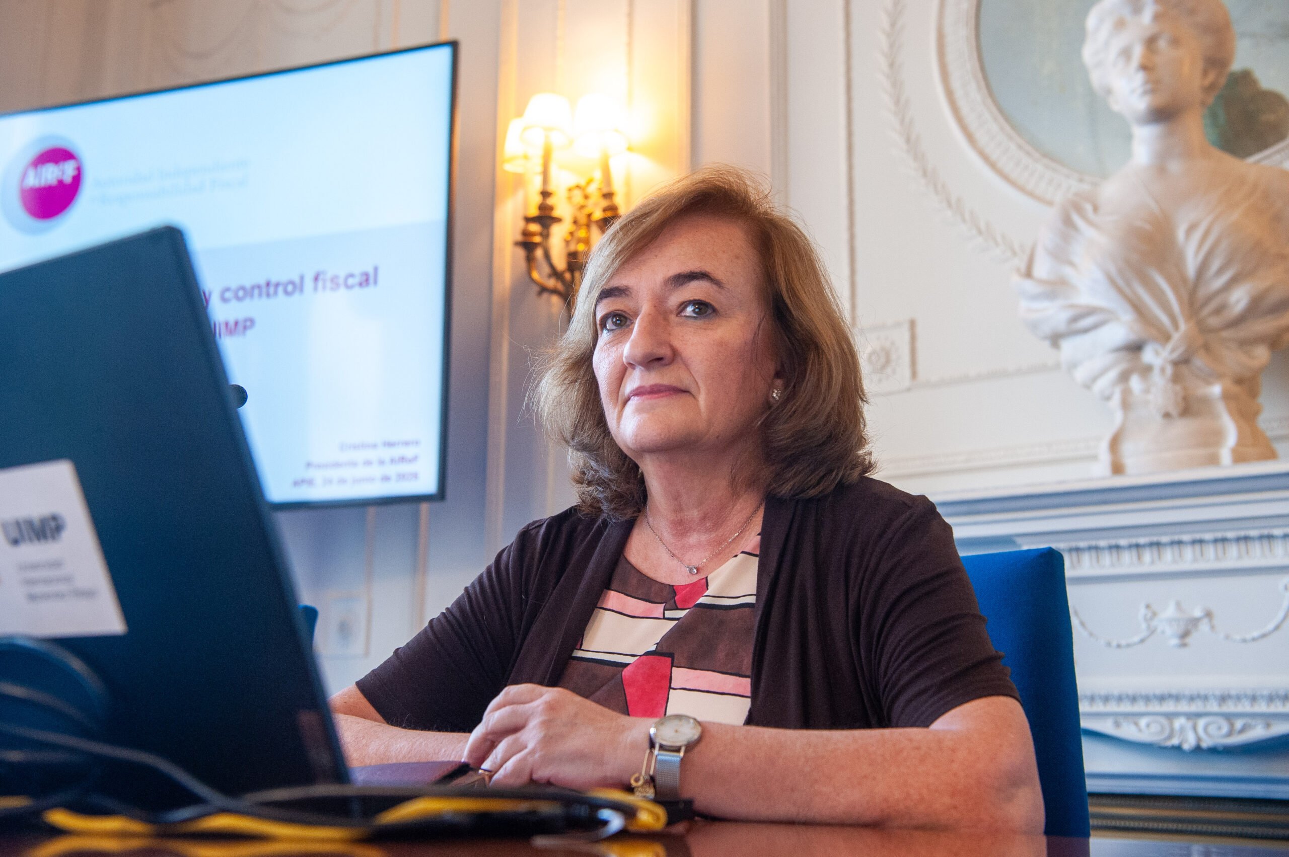 Cristina Herrero dejará la Presidencia de la AIReF en marzo de 2026, cuando finaliza su mandato