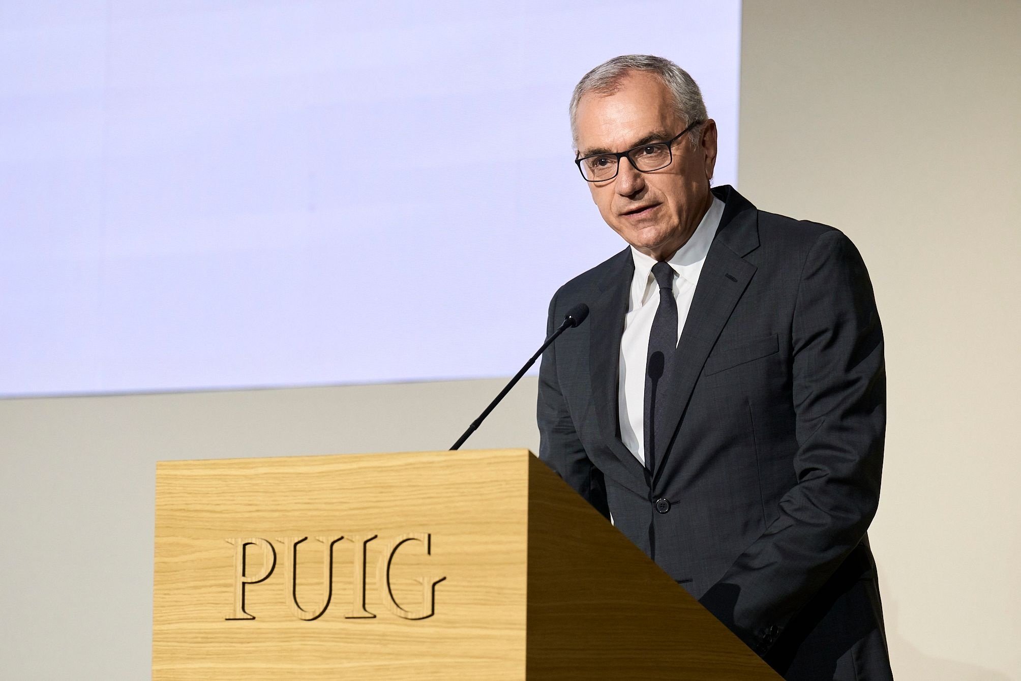 Marc Puig, Ceo de la compañía, durante su intervención en la pasada Junta General de Accionistas del 28 de mayo