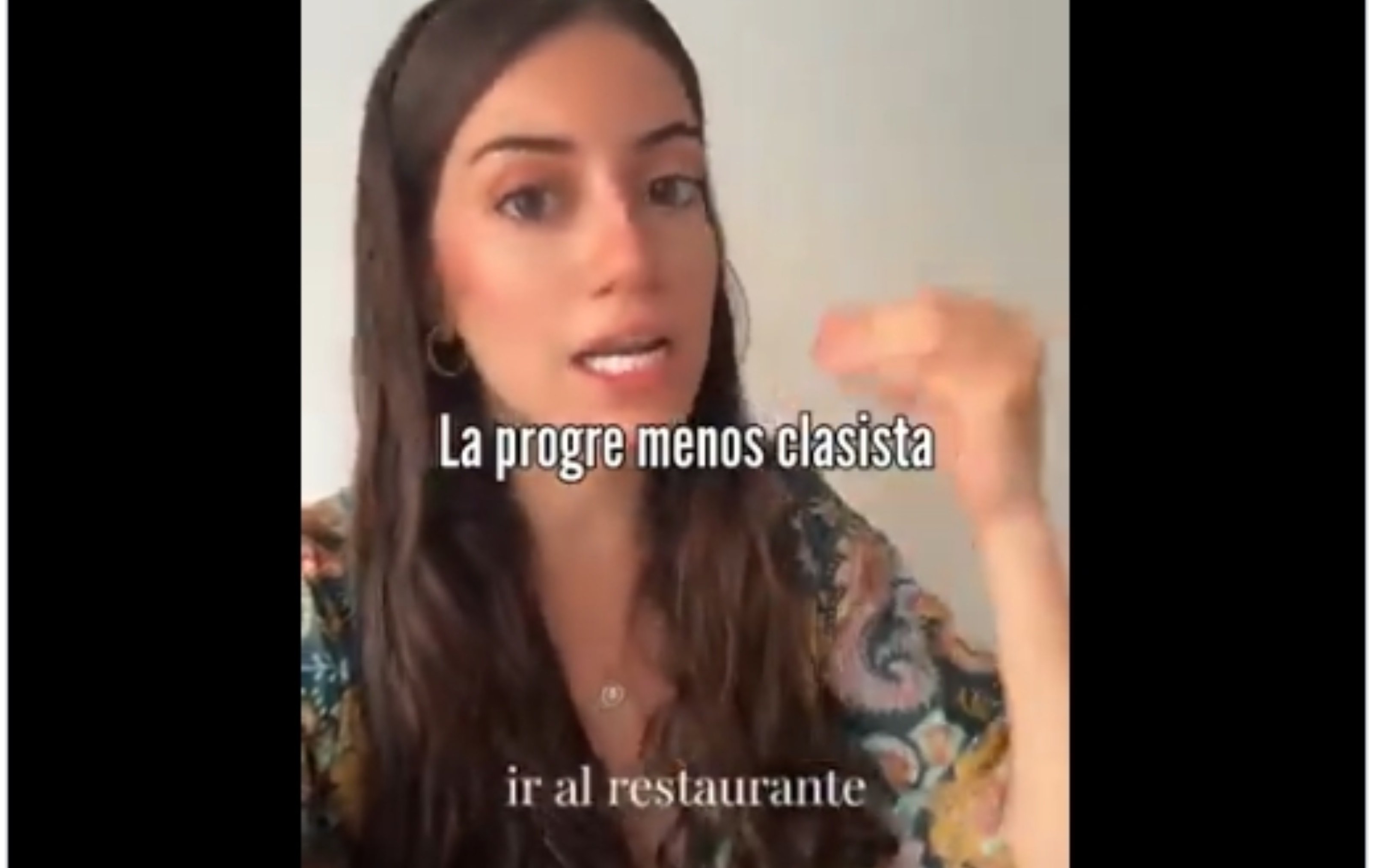 ¿Acaso el progre-mensaje de esta mujer se reduce a que los inmigrantes son los únicos que se dedican al cuidado de los niños o los enfermos, a conducir VTCs o a trabajos de agricultura?