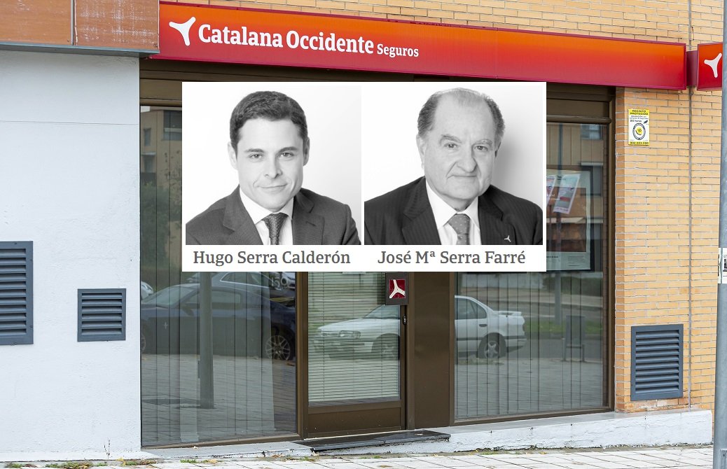 José María Serra Farré, presidente del Consejo de Administración de GCO, y Hugo Serra, consejero delegado