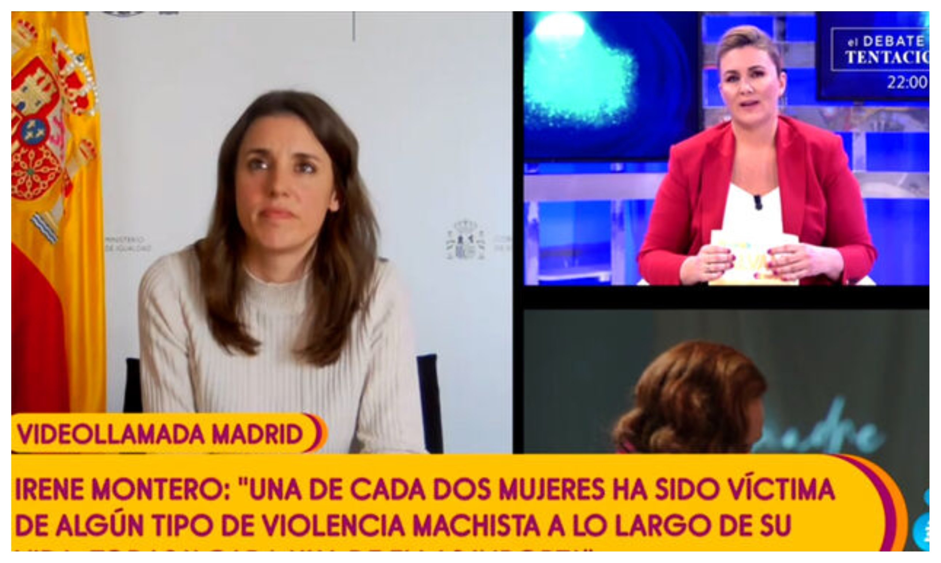 El apoyo de la ministra -y el de otros cargos políticos- llegó hasta protagonizar intervenciones en el magacín de Mediaset 'Sálvame' donde Montero agradeció a la hija de Rocío Jurado su testimonio